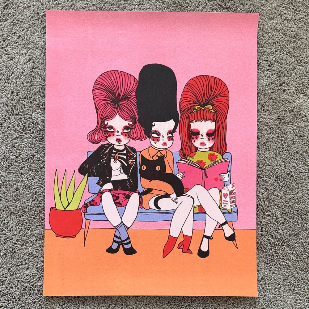 Ilse Valfre 18x24” “Waiting Room” Art Print